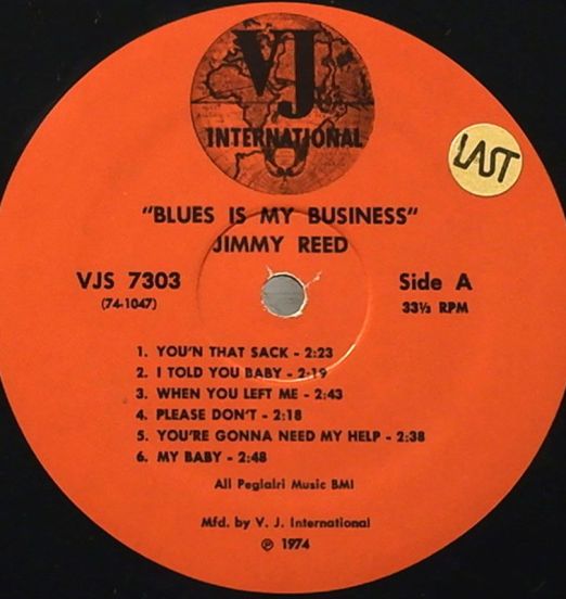 JimmyReed-BluesIsMyBusinessLABEL