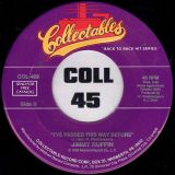 Jimmy Ruffin – What Becomes Of The Brokenhearted b/w I’ve Passed This Way Before – Collectables 7″