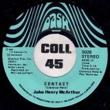 John Henry McArthur – Lightning Strikin’ b/w Contact – Dash 7″