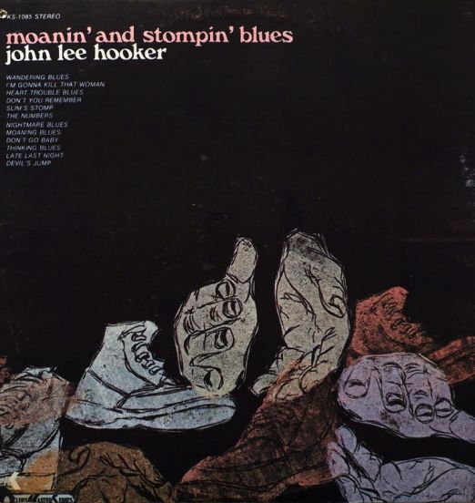 John Lee Hooker - Moanin' And Stompin' Blues - King LP