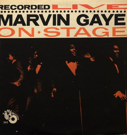 Marvin Gaye - Recorded Live Marvin Gaye On Stage - Tamla LP