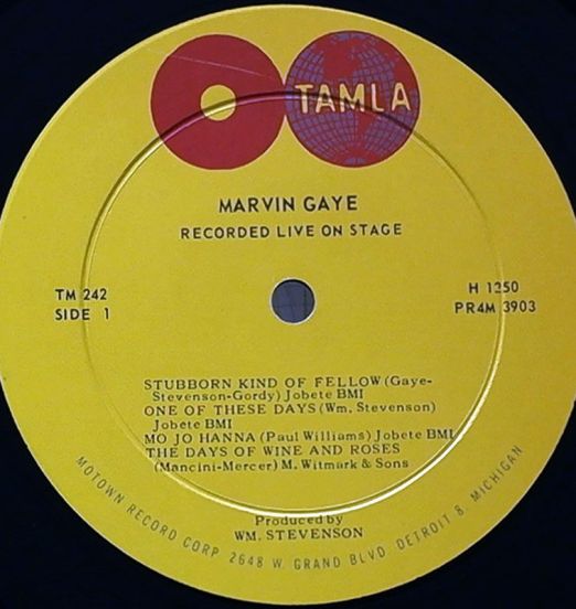 MarvinGaye-RecordedLiveOnStageLABEL