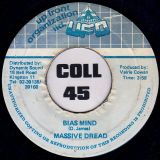 Massive Dread – Bias Mind b/w Bias Mind Dub – Ufo 7″