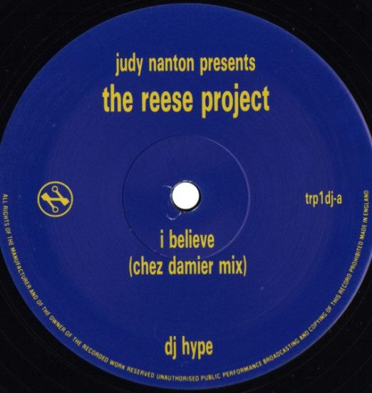 Judy Nanton Presents The Reese Project - I Believe (Chez Damier Mix) b/w Direct Me (Joey Negro Remix) - Network UK 12"