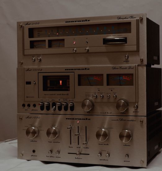 Vintage 70s Marantz Tapedeck/Marantz Amplifier/Marantz Tuner HI-FI Set