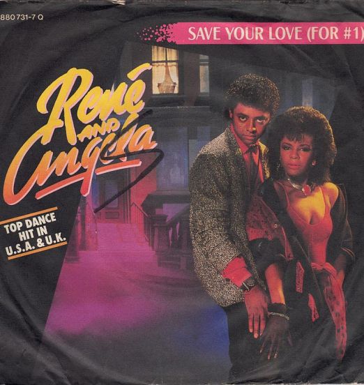 René And Angela - Save Your Love (For #1) b/w Instrumental - Mercury GER 7"