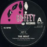 The Beat – Hit It b/w Which Side Of The Bed…? – Go-Feet UK 12″