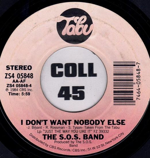 TheS.O.S.Band-Idon'tWantNobodyElse