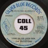 Invitations – Look On The Good Side b/w Pt II – Silver Blue 7″