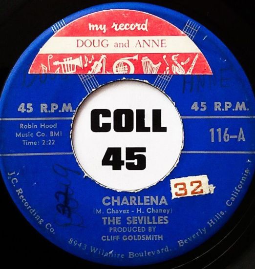 The Sevilles - Charlena b/w Loving You (Is My Desire) - JC 7"