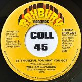 William DeVaughn – Be Thankful For What You Got b/w Pt. 2 – Roxbury 7″