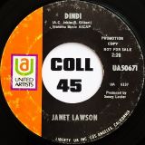 Janet Lawson – Dindi b/w Two Little Rooms – UA 7″