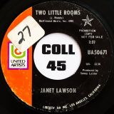 Janet Lawson – Dindi b/w Two Little Rooms – UA 7″