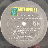 Isaac Hayes – To Be Continued – Enterprise LP