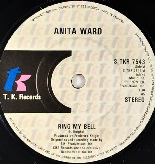 Anita Ward - Ring My Bell b/w If I Could Feel That Old Feeling Again - T. K. Records 7"