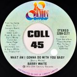 Barry White – What Am I Gonna Do With You b/w What Am I Gonna Do With You Baby – 20th Century Records 7″