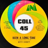 Betty Everett – Been a Long Time b/w Just a Man’s Way – UNI 7″