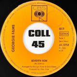 Georgie Fame – Seventh Son b/w Fully Booked – CBS 7″