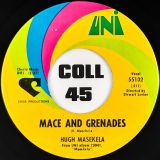 Hugh Masekela – Mace and Grenades b/w Riot – UNI 7″