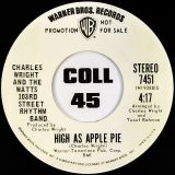 Charles Wright and the 103rd Street Rhythm Band – High As Apple Pie b/w Solution for Pollution – Warner Br. DJ 7″