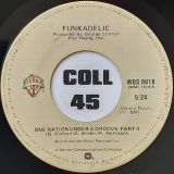 Funkadelic – One Nation Under A Groove Pt. 1 b/w One Nation Under A Groove Pt. 2 – WB 7″