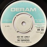 The Fantastics – Ask the Lonely b/w Round for Heartaches – Deram 7″