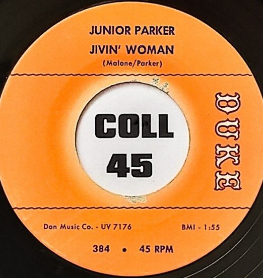 Junior Parker - Jivin' Woman b/w I'm in Love - Duke 7"