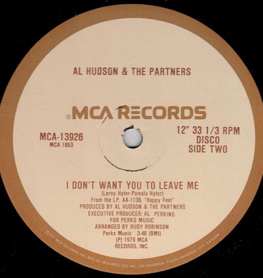 AlHutsonAndThePartners-IDon'tWantYouToLeaveMe12B