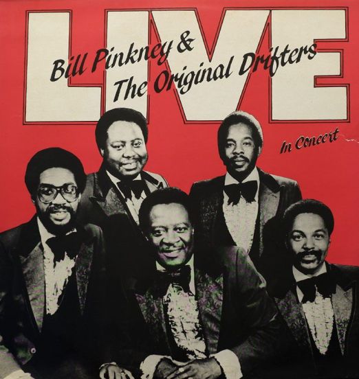 Bill Pinkney & The Original Drifters - Live In Concert - Bulldog UK LP
