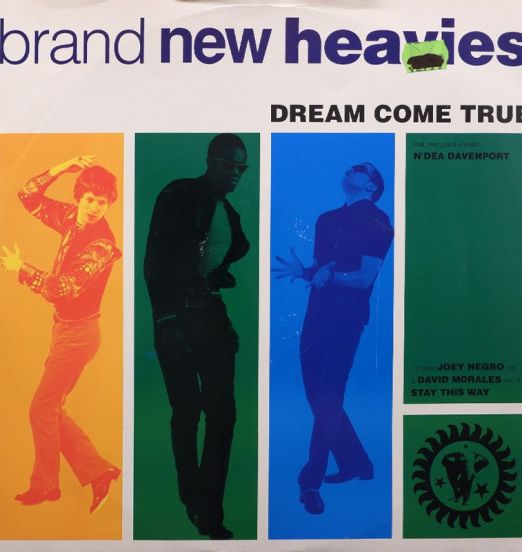 Brand New Heavies feat. Guest Vocalist N'Dea Davenport - Dream Come True - FFRR UK LP