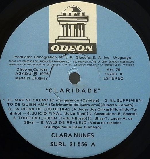 ClaraNunes-ClaridadeLABEL