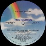 Colonel Abrams – Speculation b/w Speculation – MCA 12″