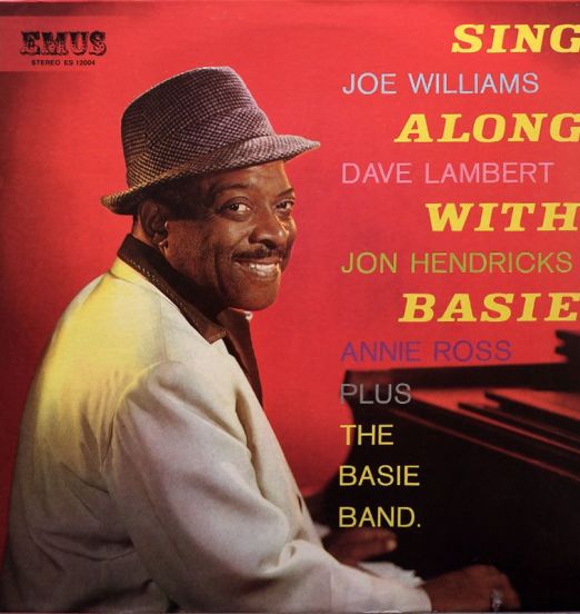 Joe Williams, Dave Lambert, Jon Hendricks, Annie Ross & The Basie Band - Sing Along With Basie - EMUS LP