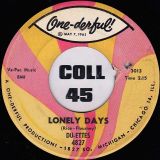 Du-Ettes – Please Forgive Me b/w Lonely Days – One-derful 7″