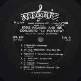 Eddie Palmieri And His Conjunto “La Perfecta” – Eddie Palmieri And His Conjunto “La Perfecta” – Alegre LP