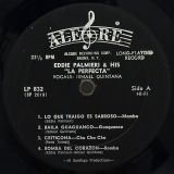 Eddie Palmieri – Lo Que Traigo Es Sabroso – Alegre LP MONO