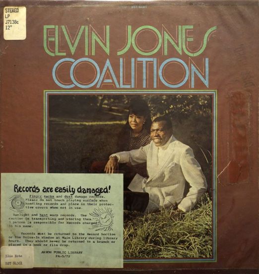 Elvin Jones - Coalition - Blue Note LP