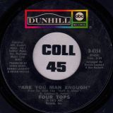 Four Tops – Are You Man Enough b/w Peace Of Mind – Abc Dunhill 7″