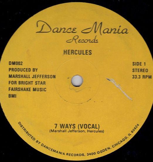 Hercules - 7 Ways - Dance Mania 12"