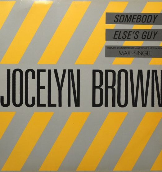 Jocelyn Brown - Somebody Else's Guy - Island GER 12"