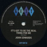 Joe Graham – Higher Than High b/w John Edwards – It’s Got To Be The Real Thing – Kent Select UK 7″