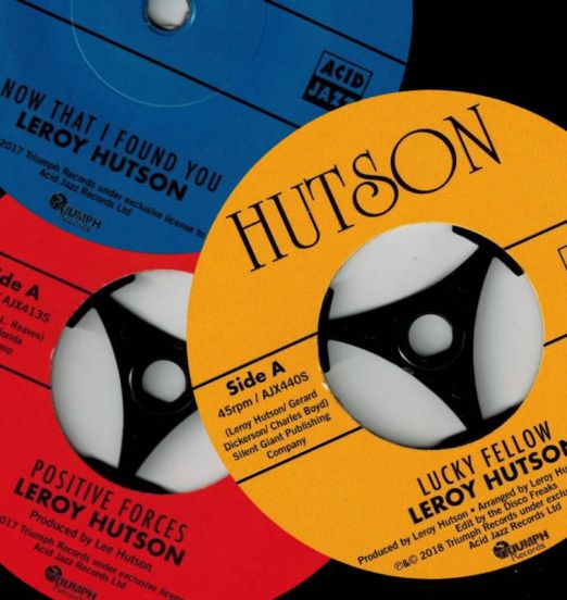 Leroy Hutson Acid Jazz Label 45s Pack - 3x Acid Jazz UK 7"