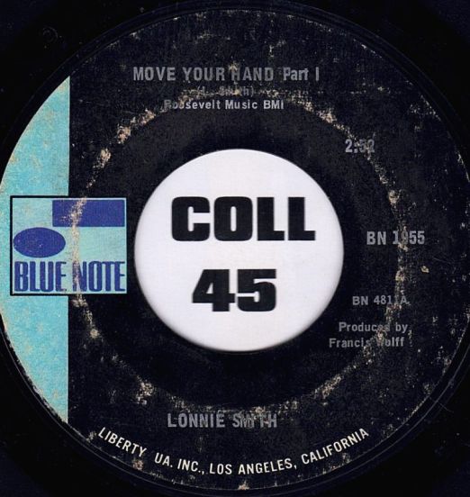 Lonnie Smith - Move Your Hands b/w Part II - Blue Note 7"