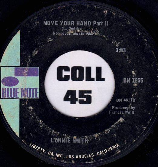 LonnieSmith-MoveYourHandPart2-BlueNote45LabelB