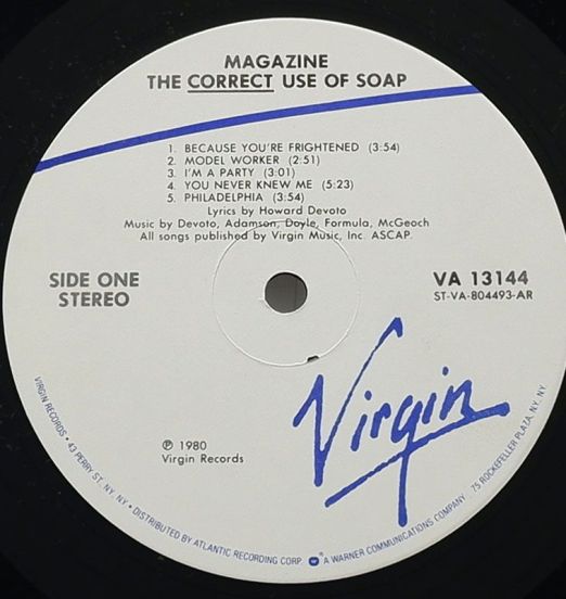 Magazine-TheCorrectUseOfSoapLABEL