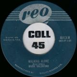 Mark Valentino – The Push And Kick b/w Walking Alone – Reo CN 7″