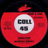 Marsha Brody – Soda-Pop b/w It Won’t Be A Dance – Heart & Soul 7″