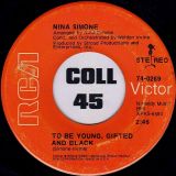 Nina Simone – Save Me b/w To Be Young, Gifted And Black – Rca 7″