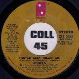 O’Jays – For The Love Of Money b/w People Keep Tellin’ Me – Philadelphia International 7″