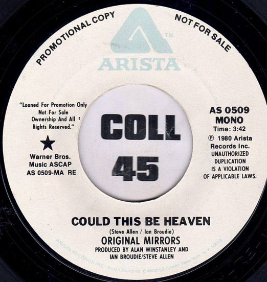 OriginalMirrors-CouldThisBeHeaven-Arista45B